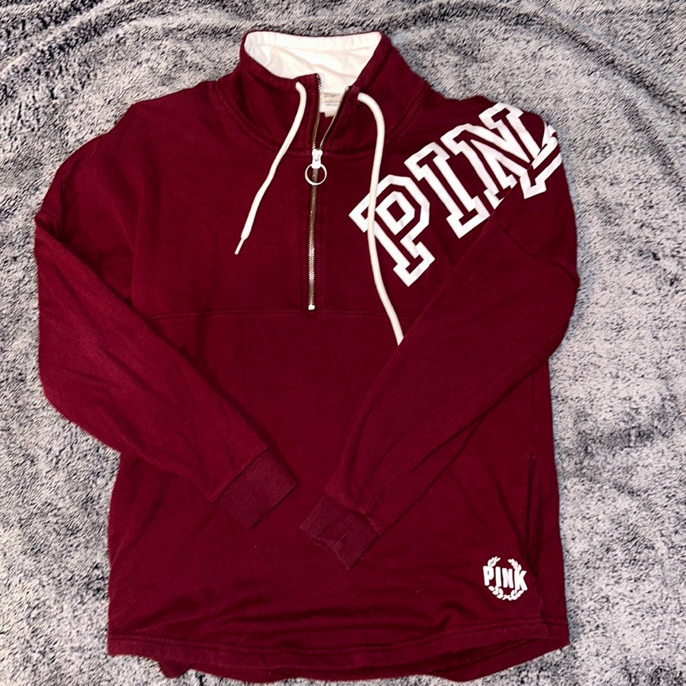 PINK quarter zip